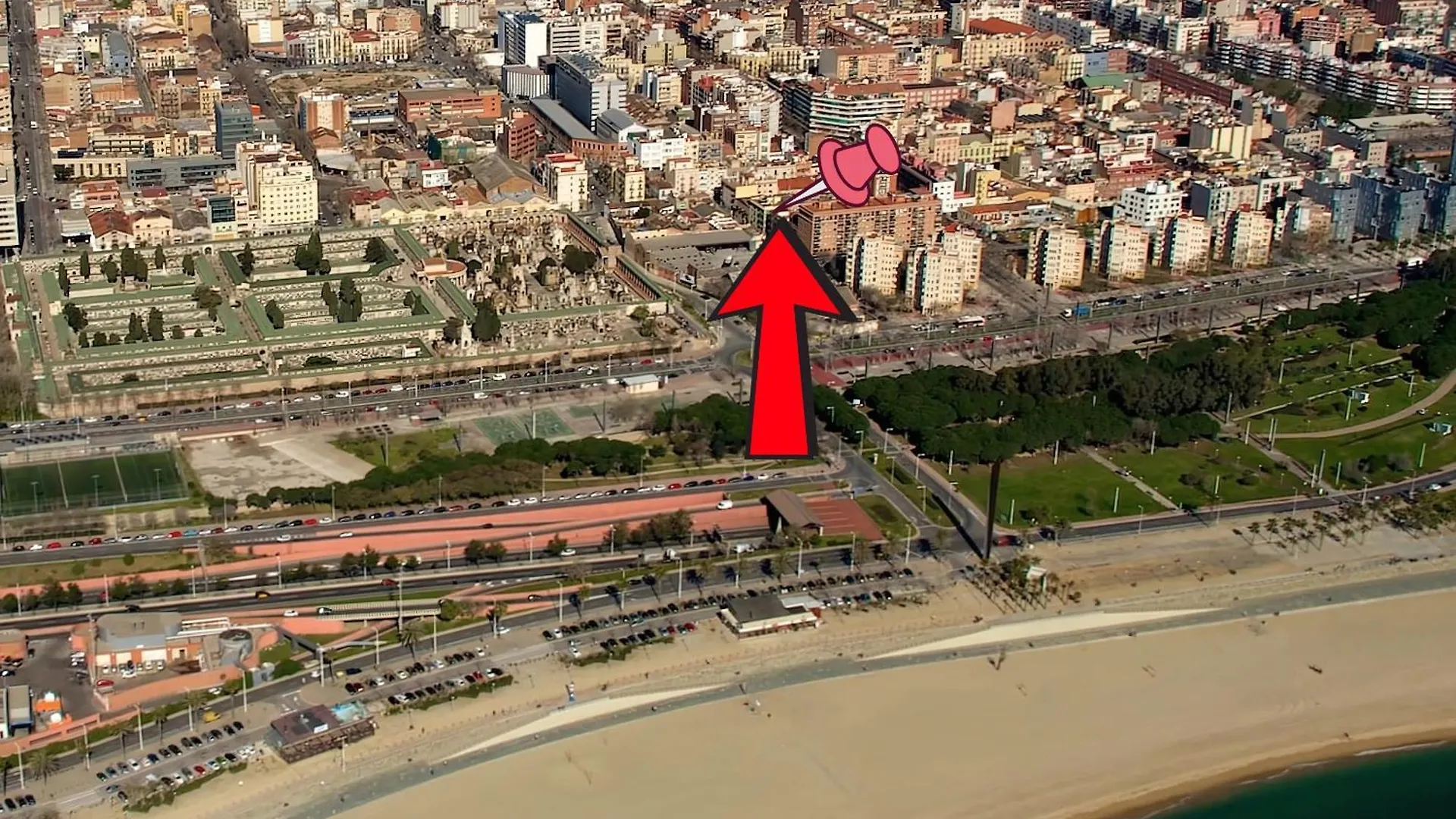 Apartment Taulat Loft L Poblenou Beach L Self Check In L Terrace Penthouse Barcelona Spanien